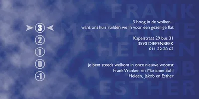 Aankondiging van een verhuis