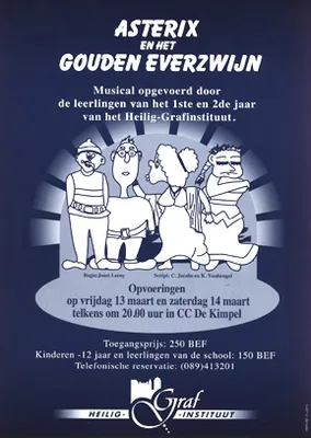 Affiche voor een musical