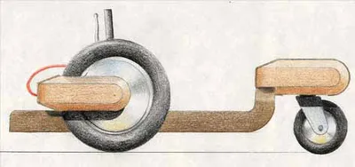 Crazycar ontwerptekening