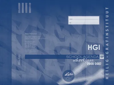 Schoolagenda 06-07
