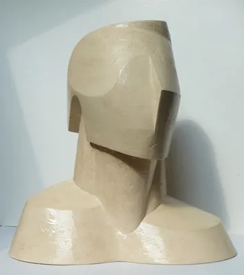 sculptuur 41, keramiek, glazuur