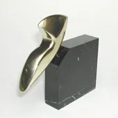 sculptuur 6, messing