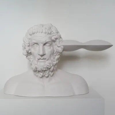 sculptuur 81, epoxy, acryl