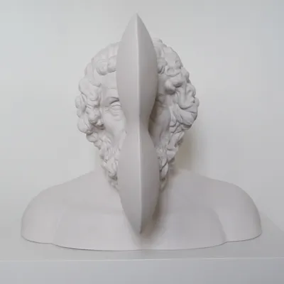 sculptuur 82, epoxy, acryl