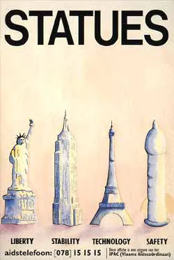 Zelfklever 'Statues'