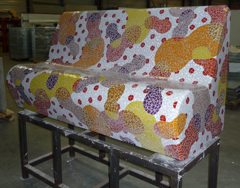 Buurtsofa 2 in het atelier, fase 5