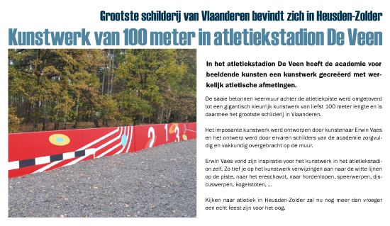 Het grootste schilderij van Vlaanderen